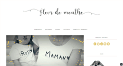 Desktop Screenshot of fleurdementhe.com